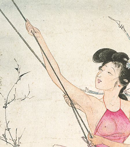 和硕县-胡也佛的仕女画和最知名的金瓶梅秘戏图